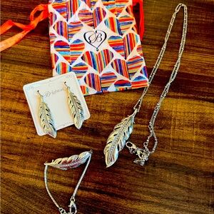 Brighton necklace, bracelet and earring set